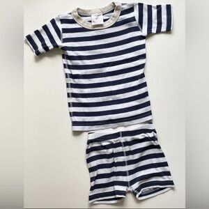 Hanna Anderson Striped 2-Piece Pajama Set Size 4 (100cm)
